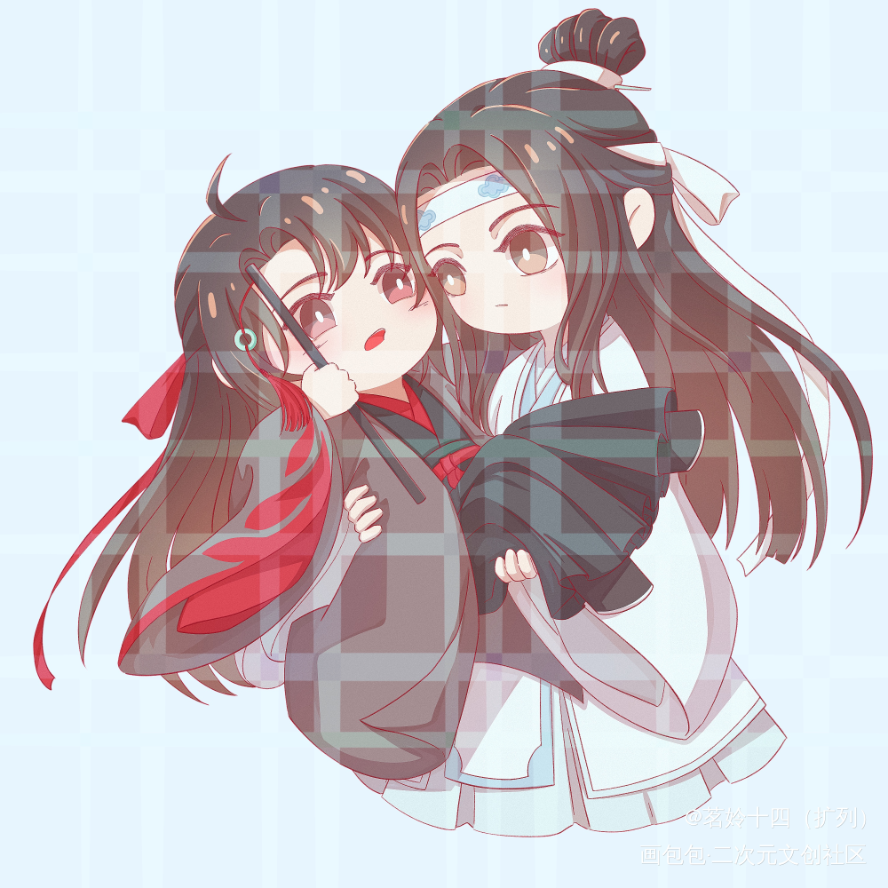 私稿勿用_魔道祖师我要上首推墨香铜臭绘画作品