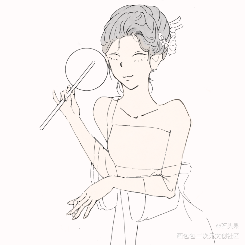 _摸鱼页绘画作品