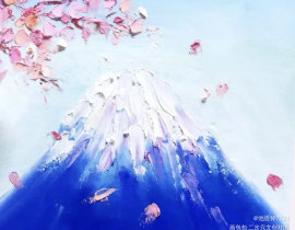 春樱开了_绘画作品