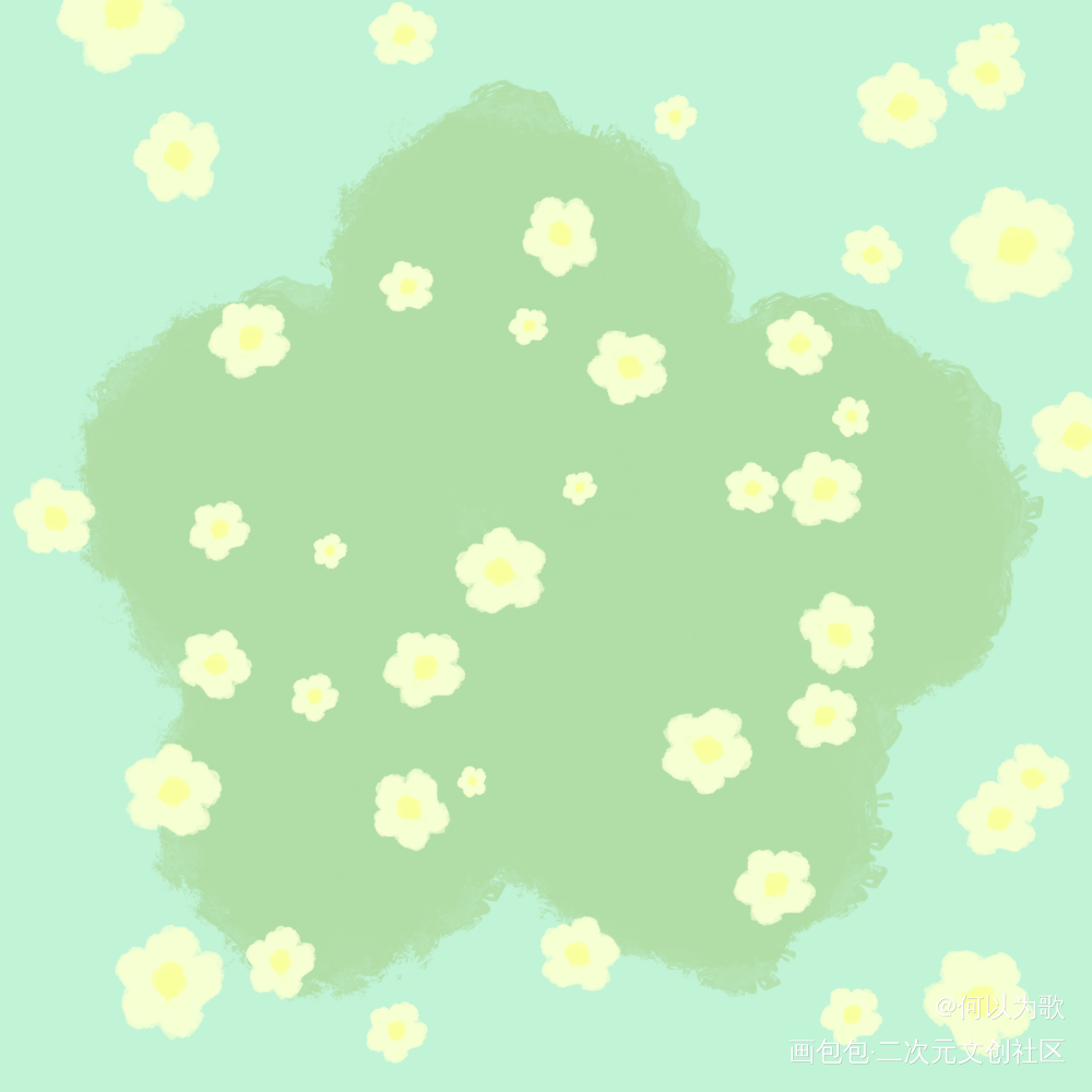 为了谷子_摸鱼页绘画作品