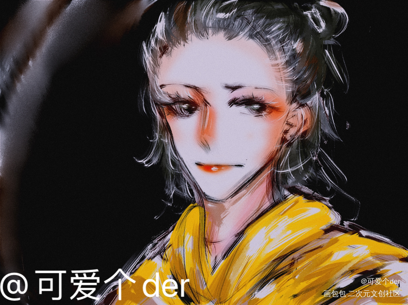 【私人稿件】嗷嗷小辉哥_附加遗产188男团温小辉绘画作品