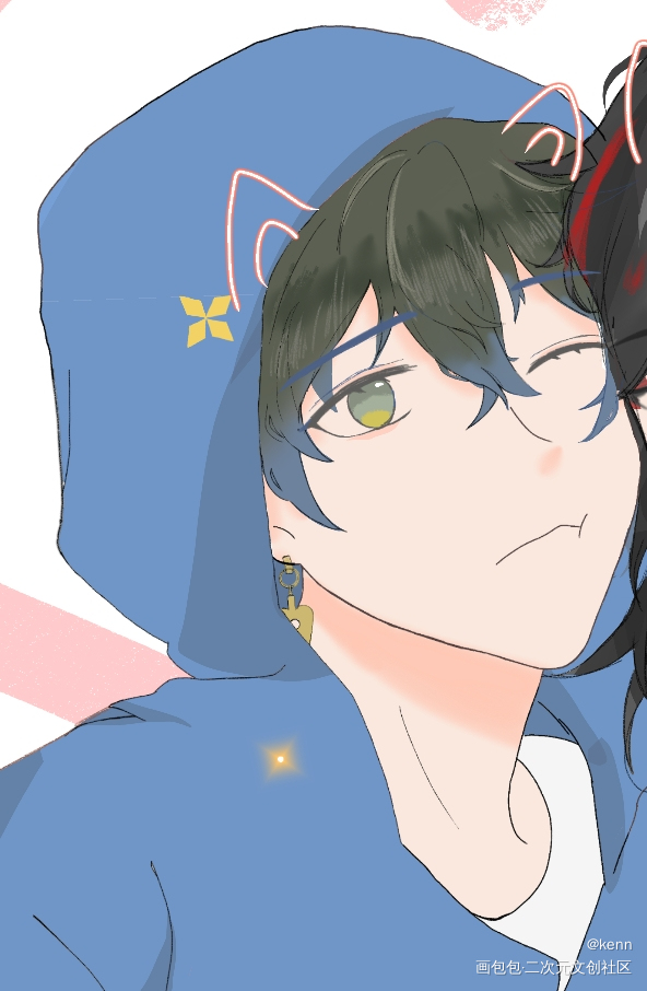 贴贴_luxiem绘画作品