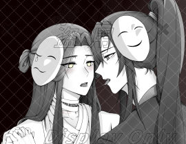 无名黑怜_绘画作品