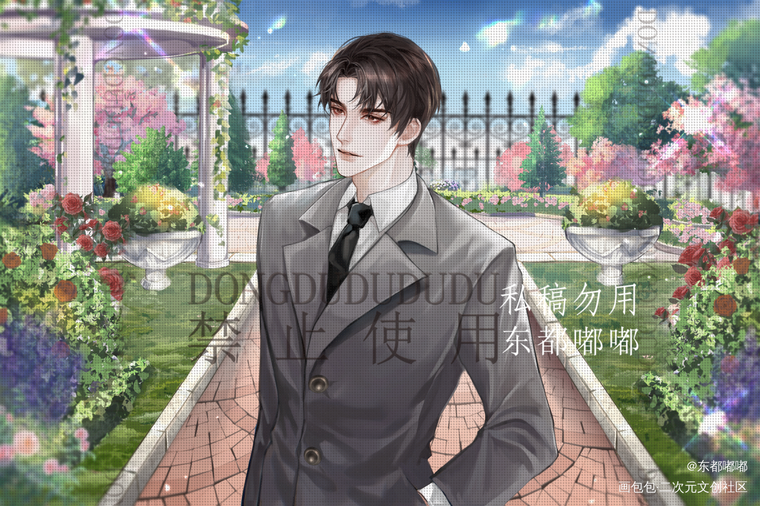 瞿末予_188男团顶级掠食者瞿沈沈岱瞿末予绘画作品