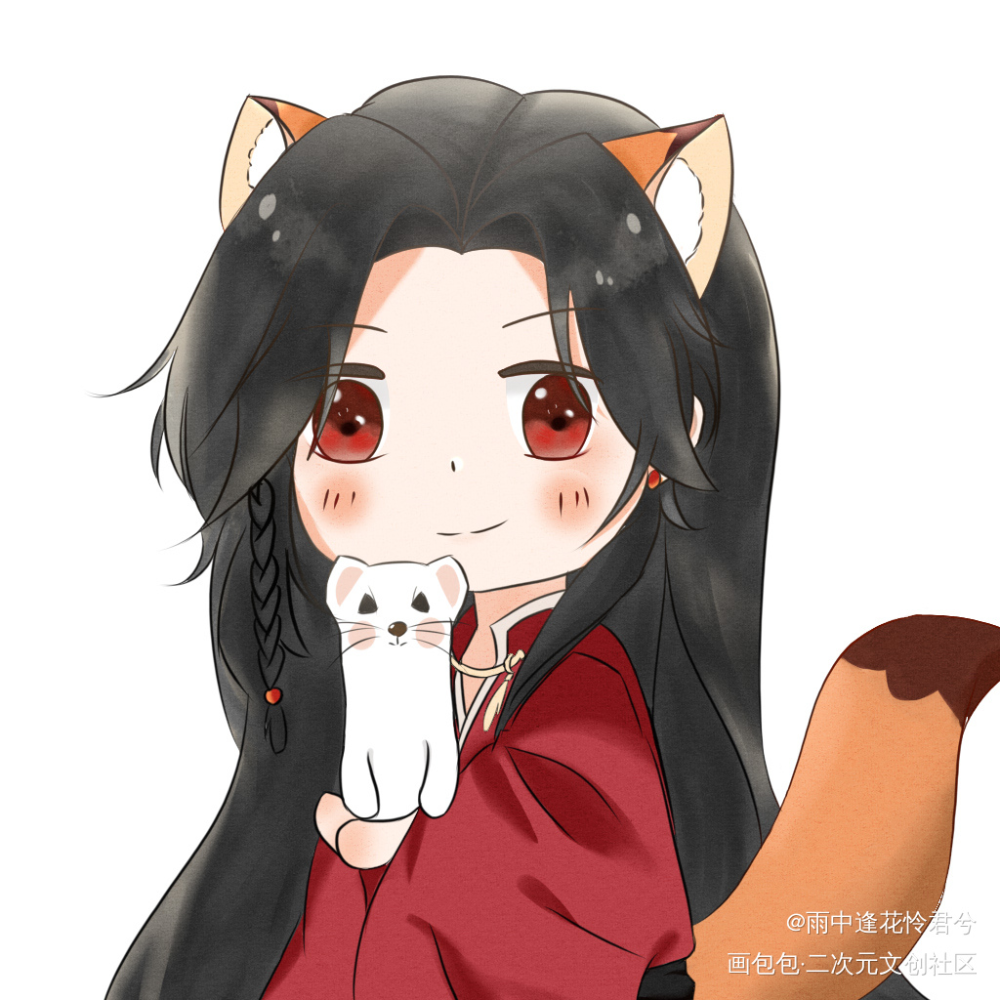 花_天官赐福花怜绘画作品