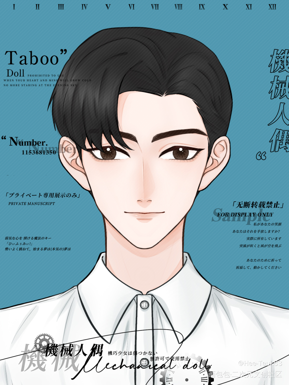 原顾证件照__针锋对决188男团原顾我要上首推头像约稿绘画作品