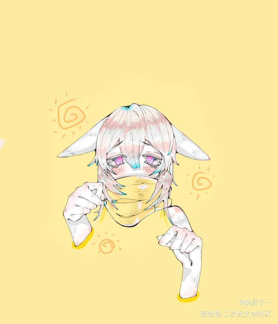 _指绘绘画作品