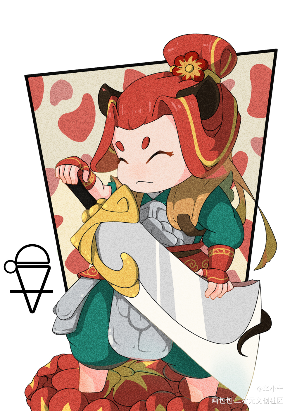 小小一只七侠五义_萌系日系七侠五义绘画作品