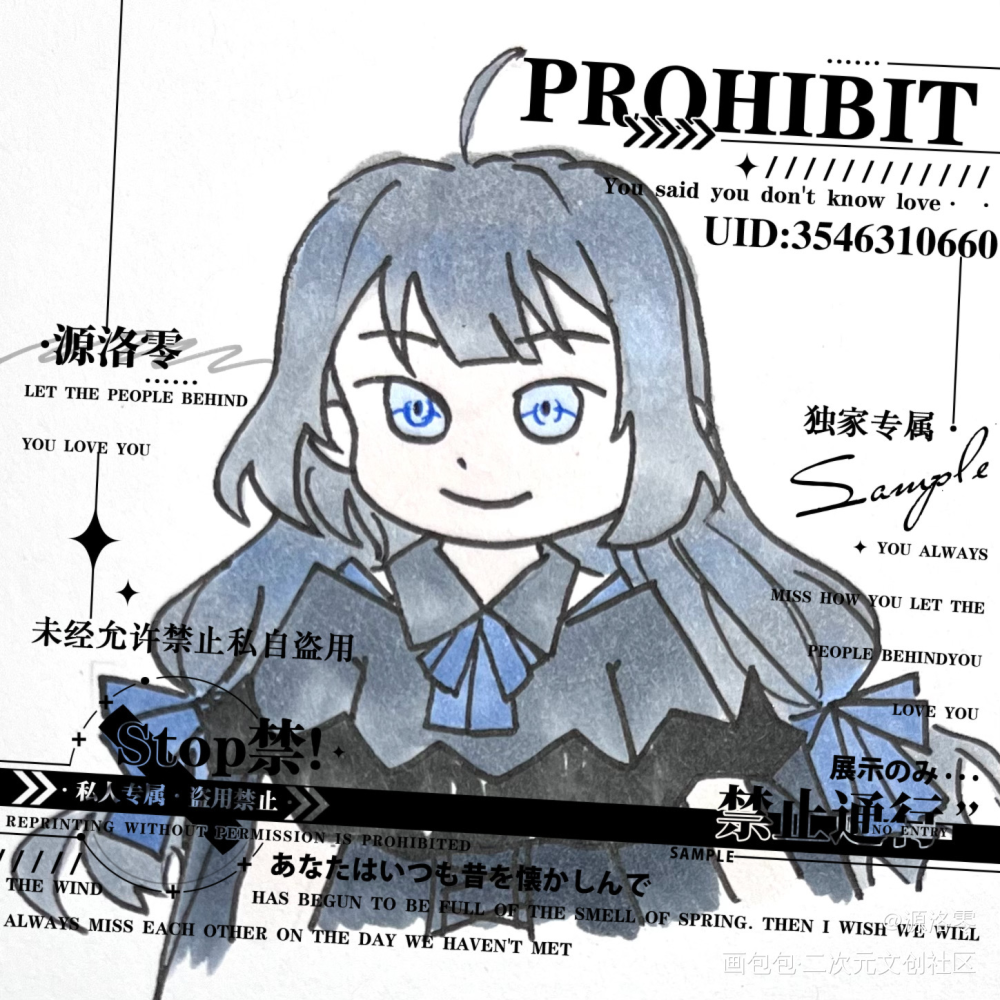 _绘画原创oc绘画作品