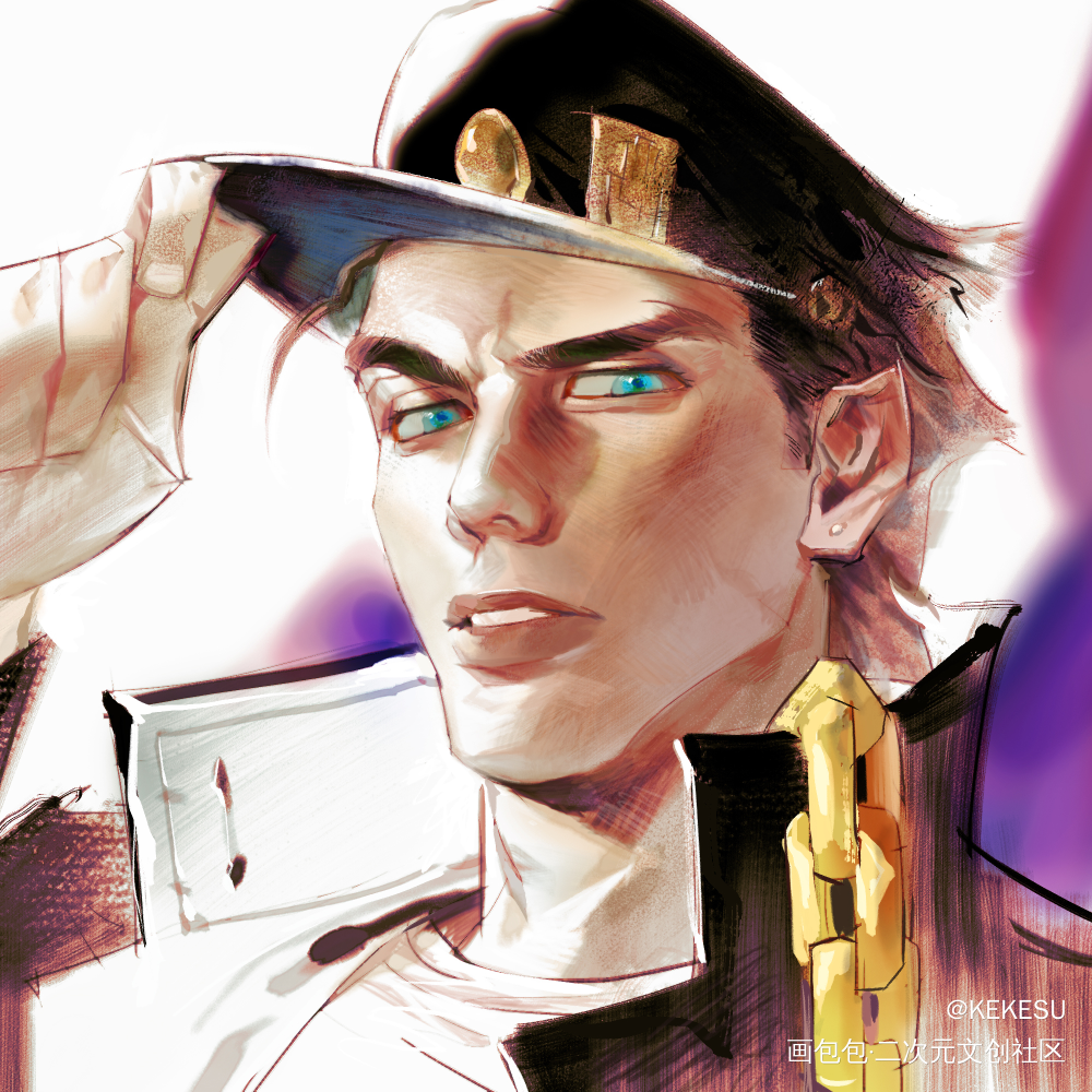 jo一下_JOJO的奇妙冒险同人绘画绘画作品