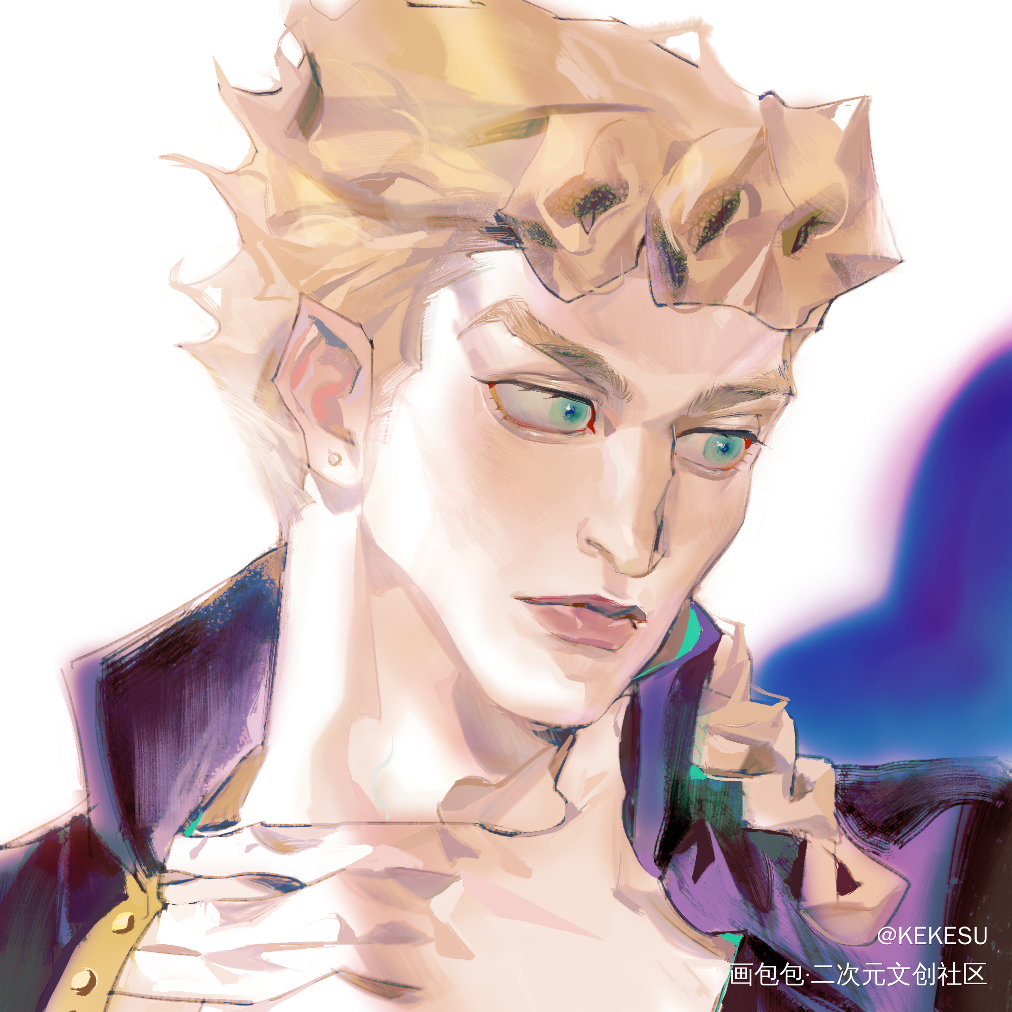 jo一下_JOJO的奇妙冒险同人绘画绘画作品