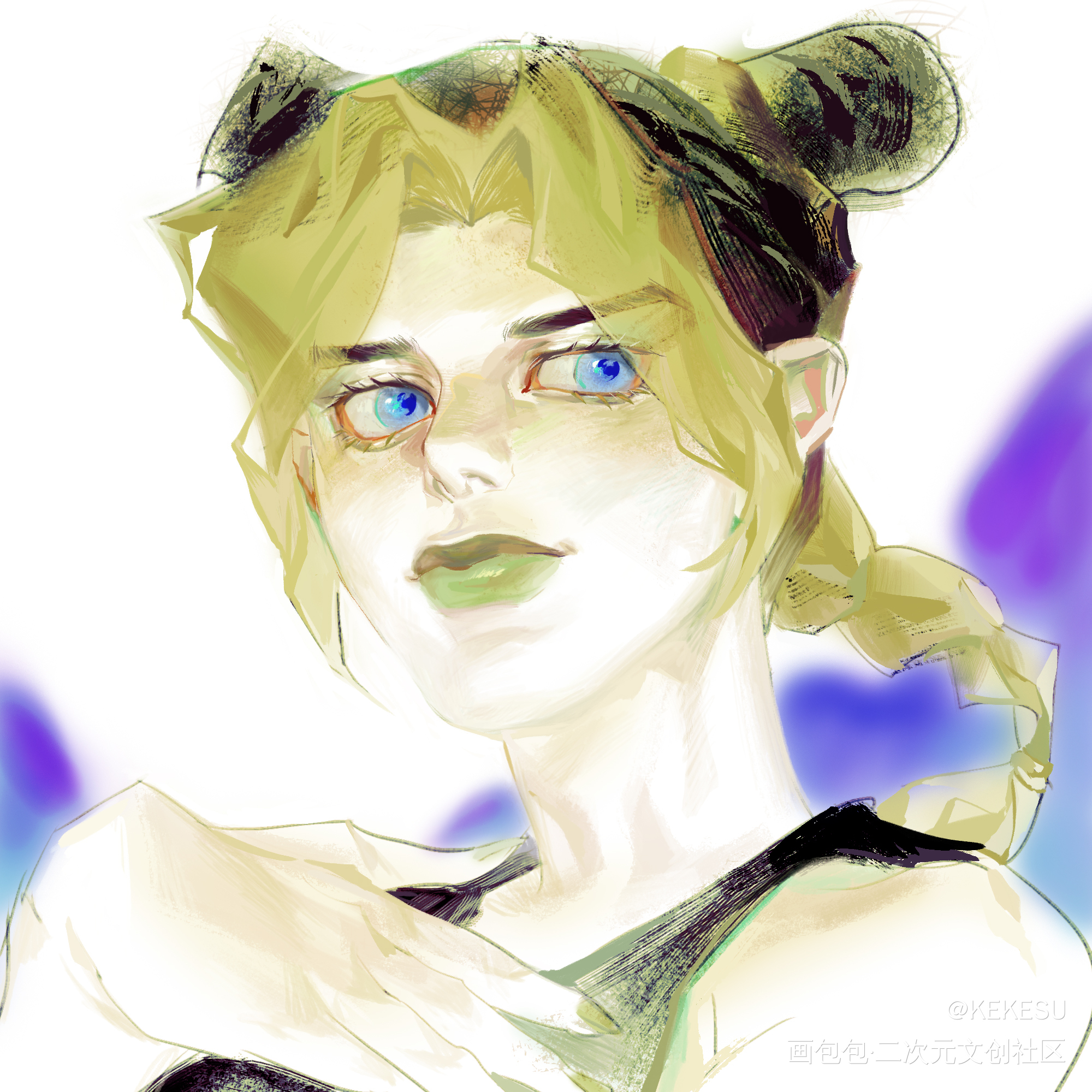 jo一下_JOJO的奇妙冒险同人绘画绘画作品