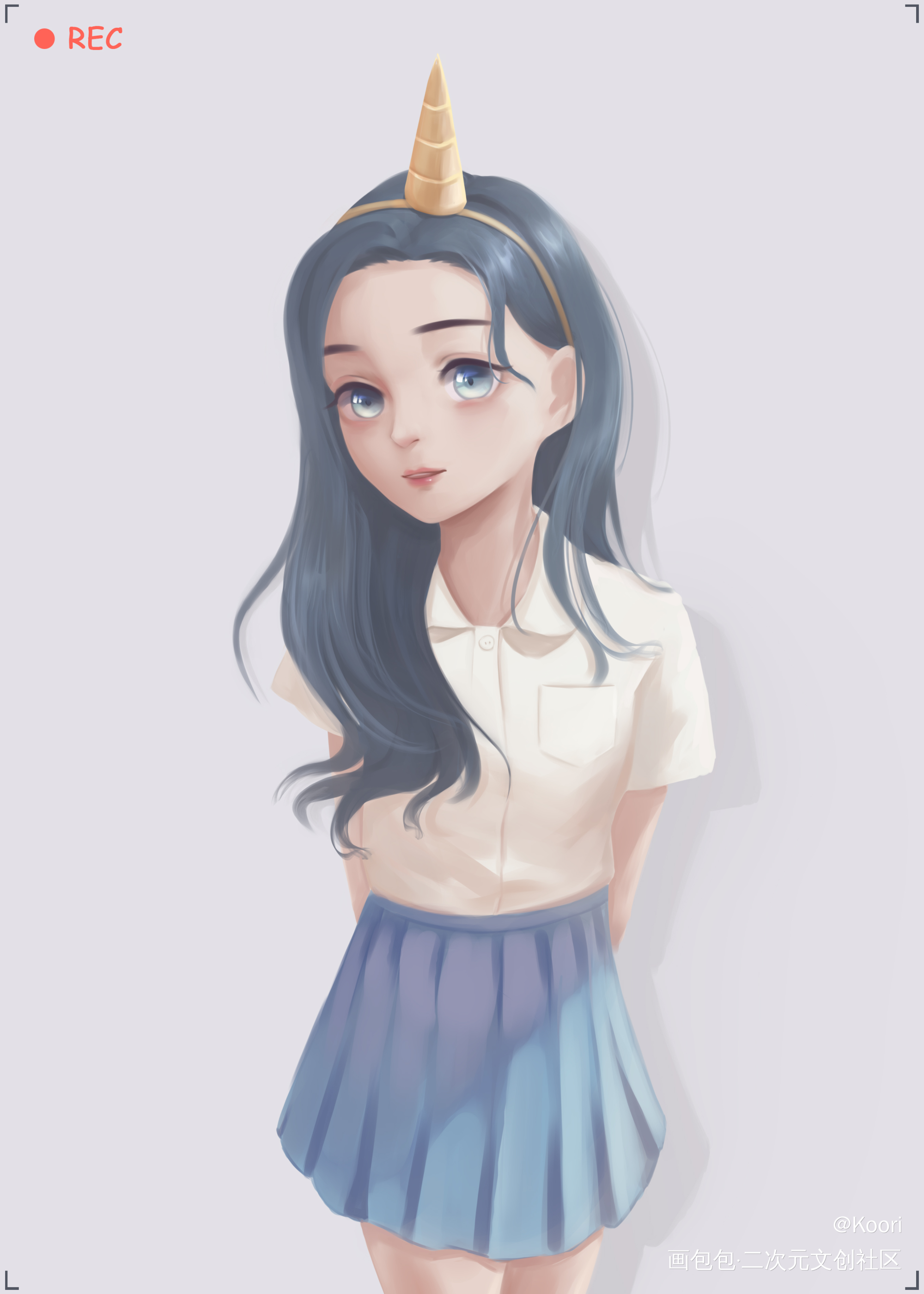 少年静姝_残次品林静姝独角兽绘画作品