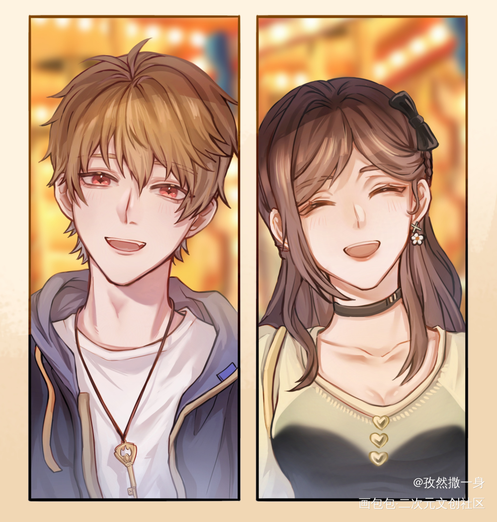 爷和夏彦宝_未定事件簿夏彦绘画作品