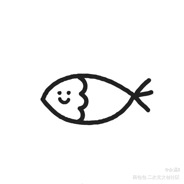 攒谷_火焰戎装小白杨黑白简笔绘画作品