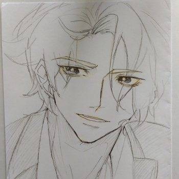 188甜辛_谁把谁当真188男团赵锦辛手绘绘画作品