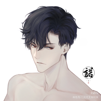 夫夫日常_火焰戎装188男团宫任宫应弦任燚同人绘画作品