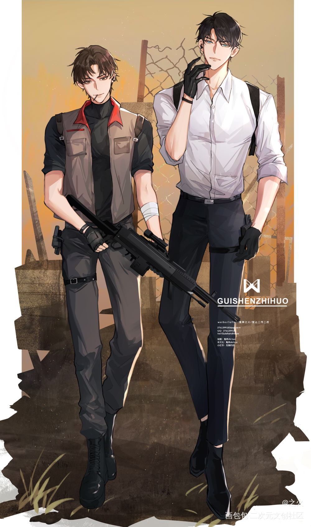 稿_立绘插画绘画作品