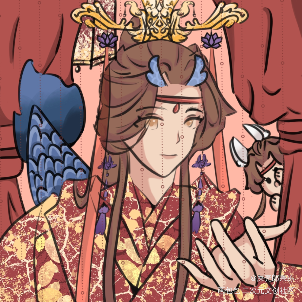 婚叽_魔道祖师蓝忘机绘画作品