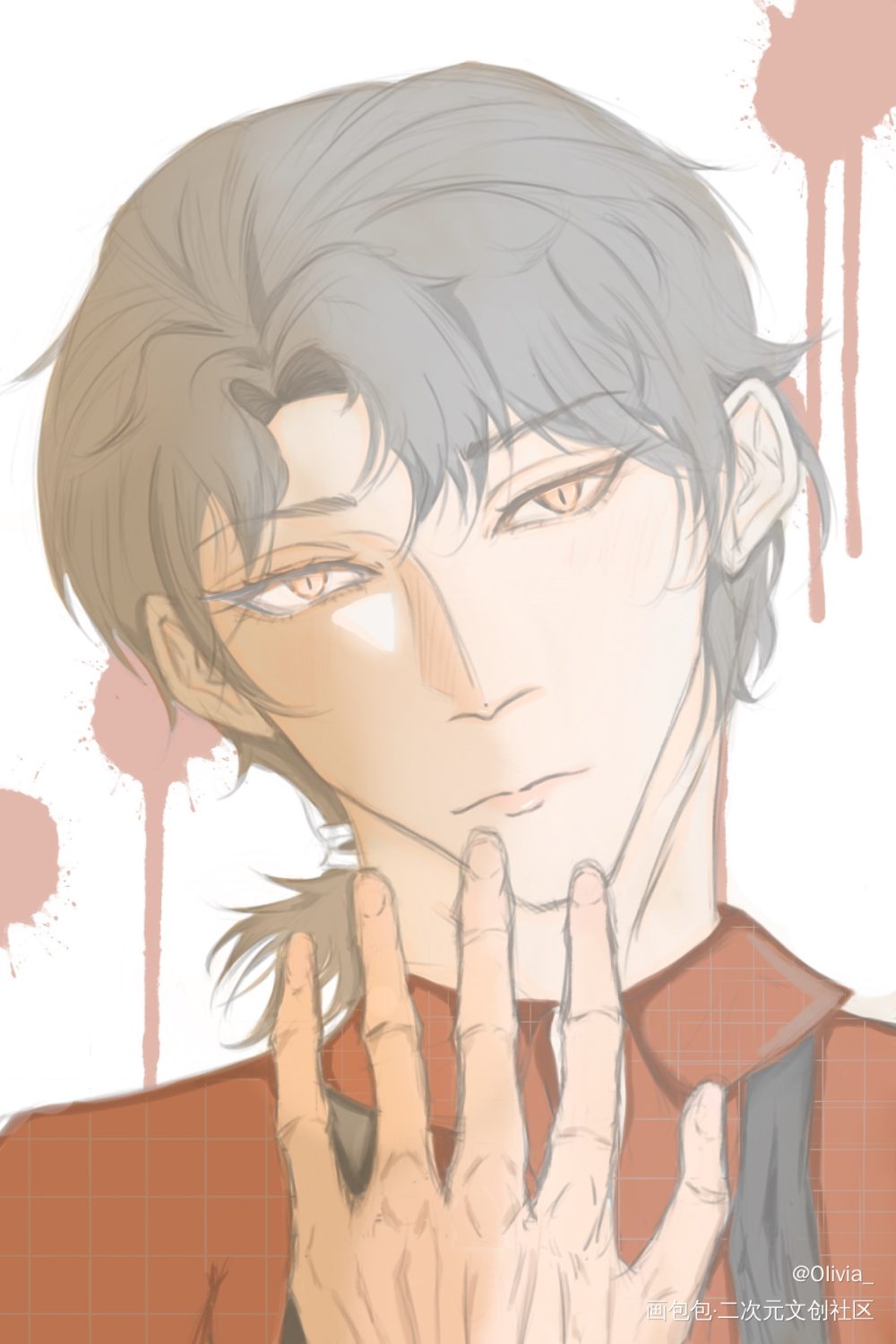 xqgg_我只喜欢你的人设绘画作品