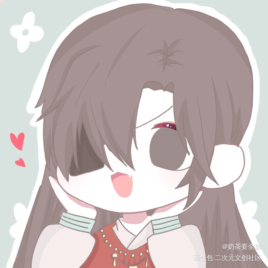 是可可爱爱的花城呦???_天官赐福绘画作品