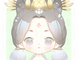 千年万岁，椒花颂声。_绘画作品