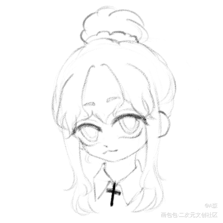 进行一些乱摸_摸鱼页摸鱼约稿原创oc绘画作品