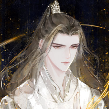 【二哈】晚宁头像_二哈和他的白猫师尊燃晚楚晚宁古风头像绘画绘画