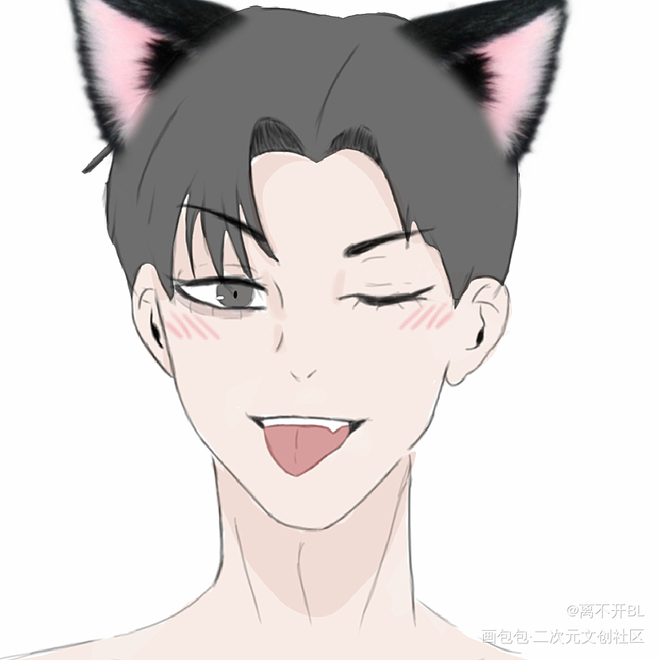 简隋英_你却爱着一个傻逼绘画作品