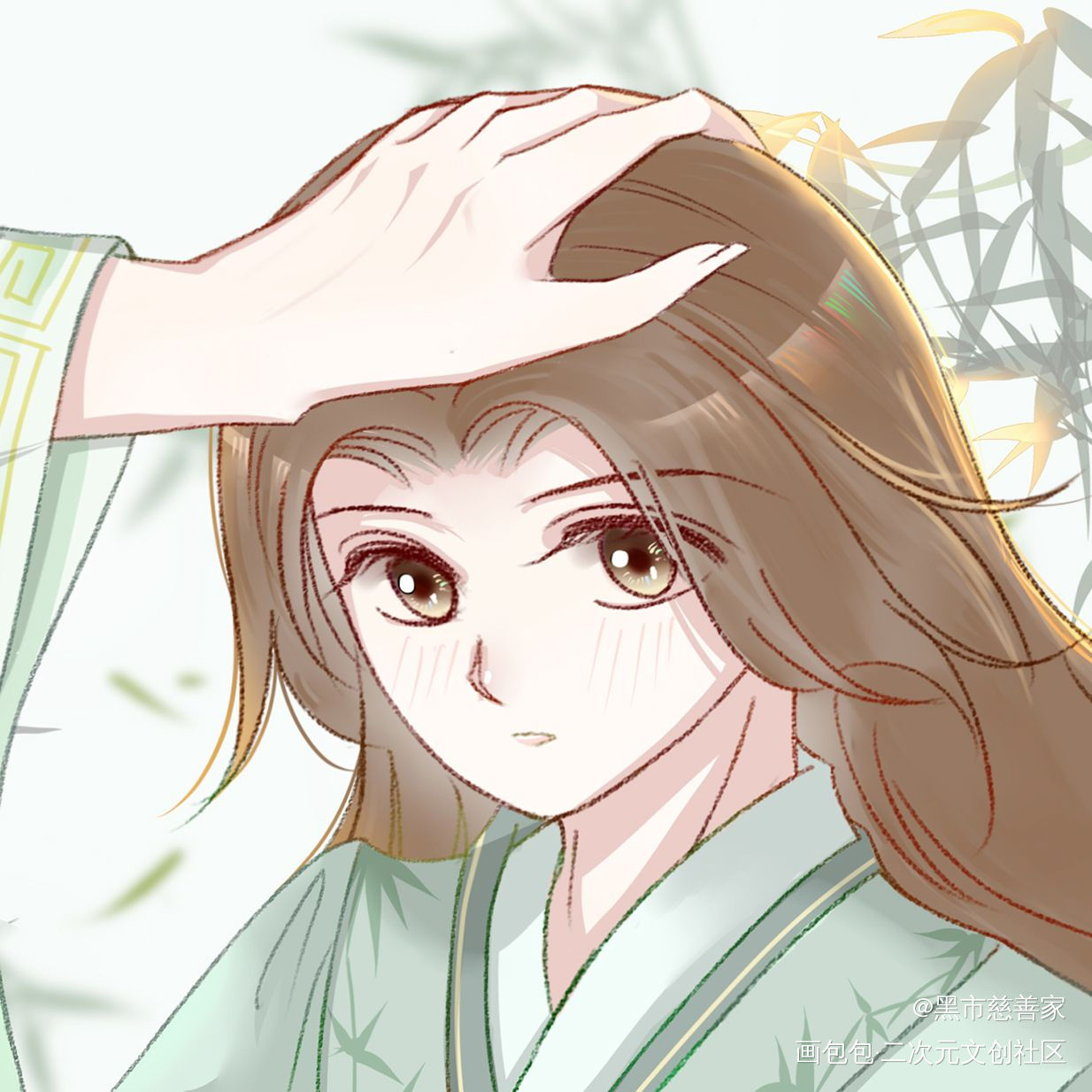 _人渣反派自救系统冰秋绘画作品