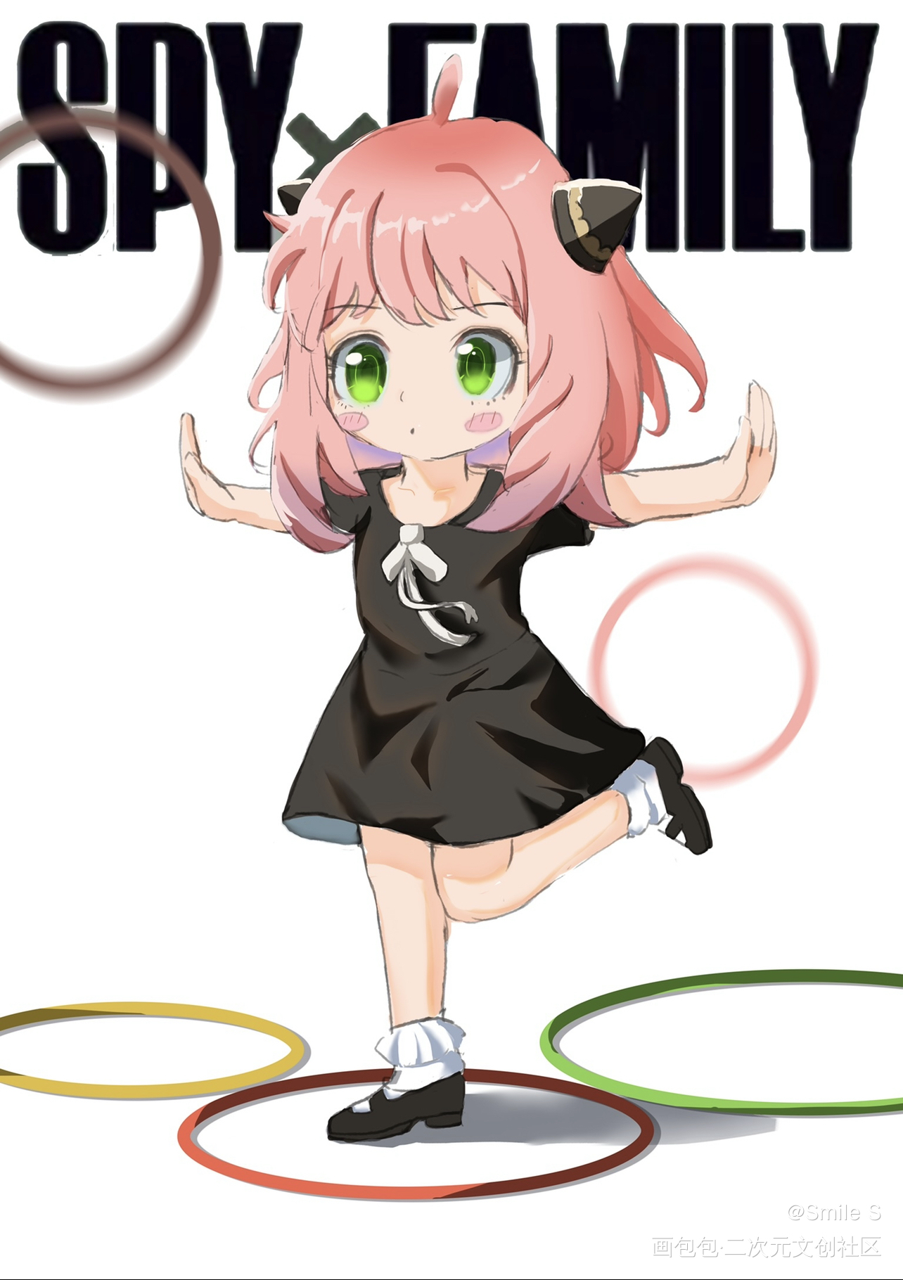 可爱！_板绘涂绘画作品