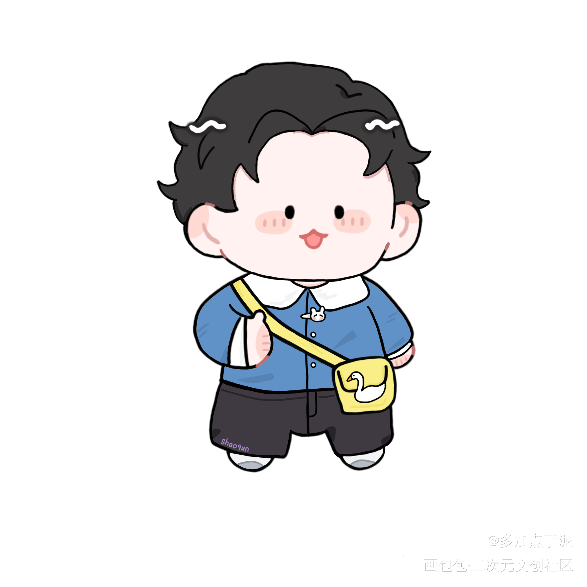 幼稚园肉脸群群_娘娘腔188男团邵群板绘涂绘画作品
