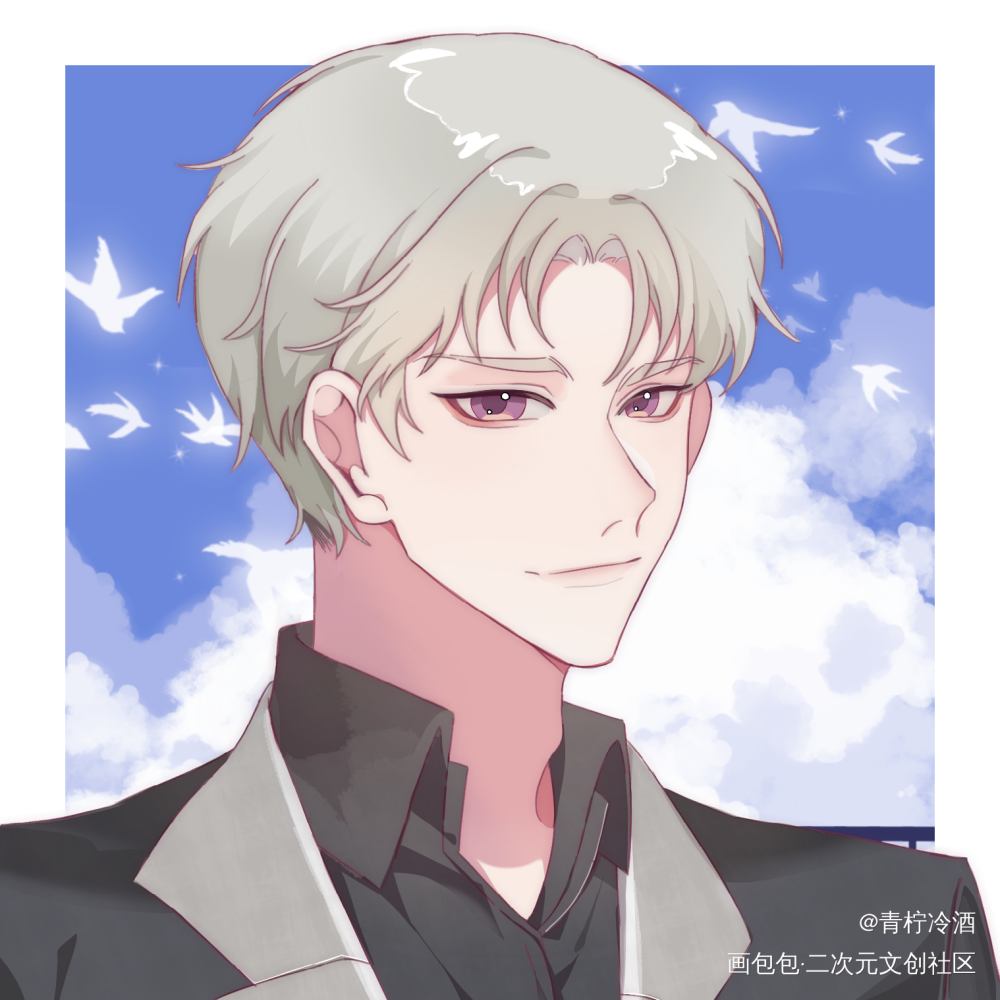 浅摸一个_光与夜之恋绘画作品
