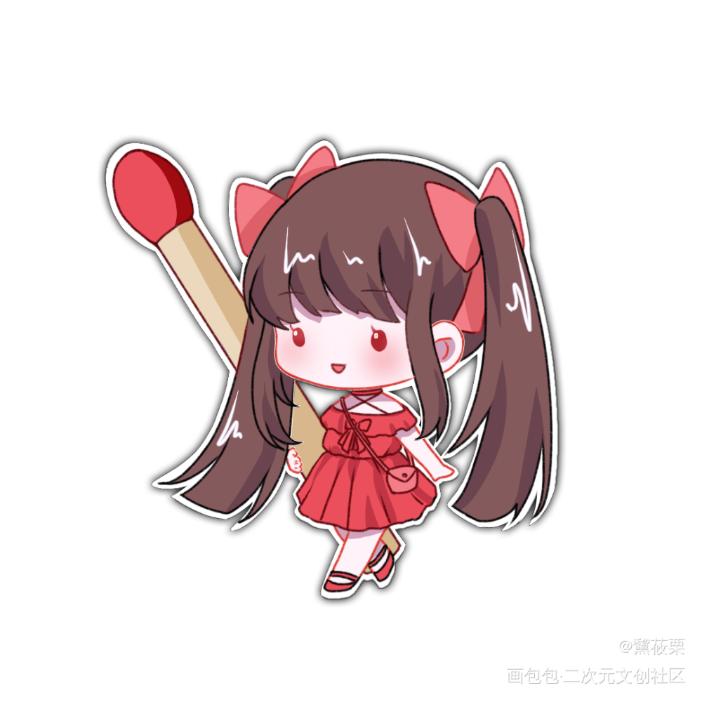 _地球上线平涂Q版同人绘画作品