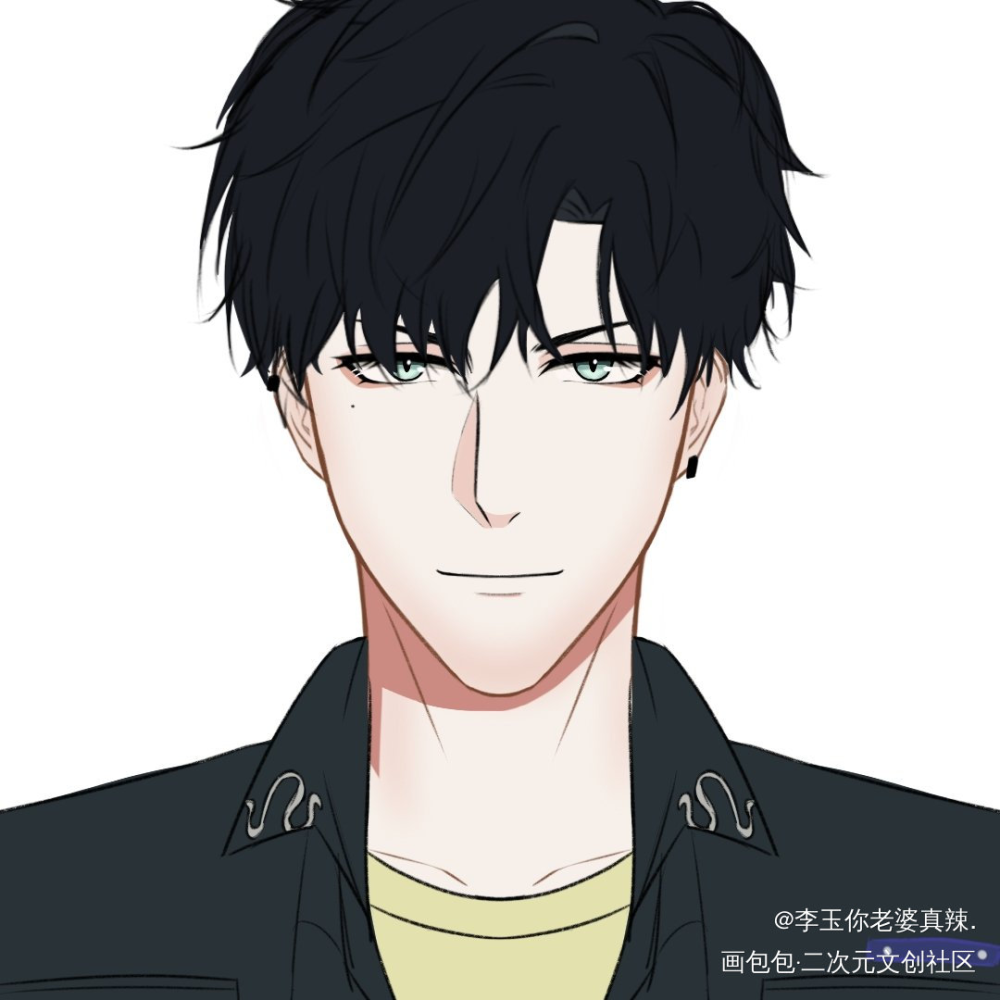 嘿嘿！是11啦_光与夜之恋萧逸同人绘画作品