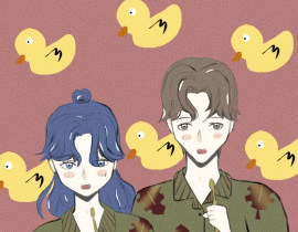 good morning！！！_绘画作品