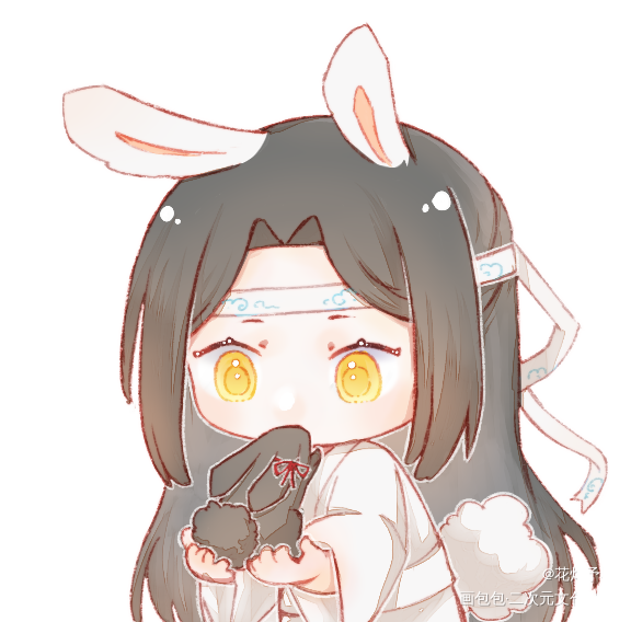 _魔道祖师忘羡蓝忘机Q版绘画作品