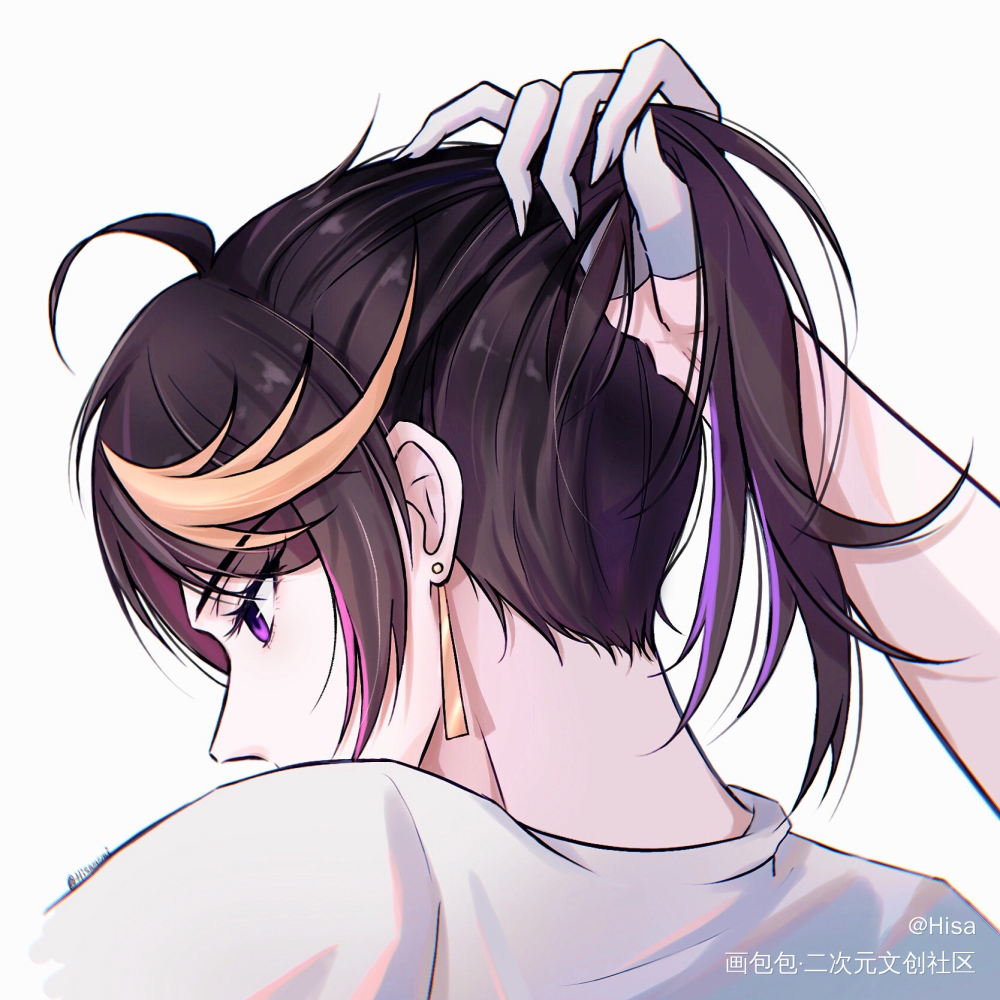 Shu_shuyamino板绘涂nijisanjienluxiem绘画作品