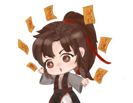 粉丝不够啥也开不了呜呜呜_绘画作品