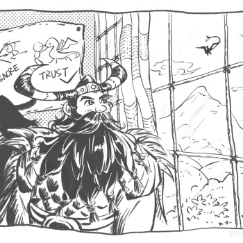 史图依克《盼归》_驯龙高手黑白我要上首推插画同人史图依克黑白插画