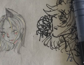 狐狸_绘画作品