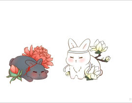 动物系列之忘羡_绘画作品