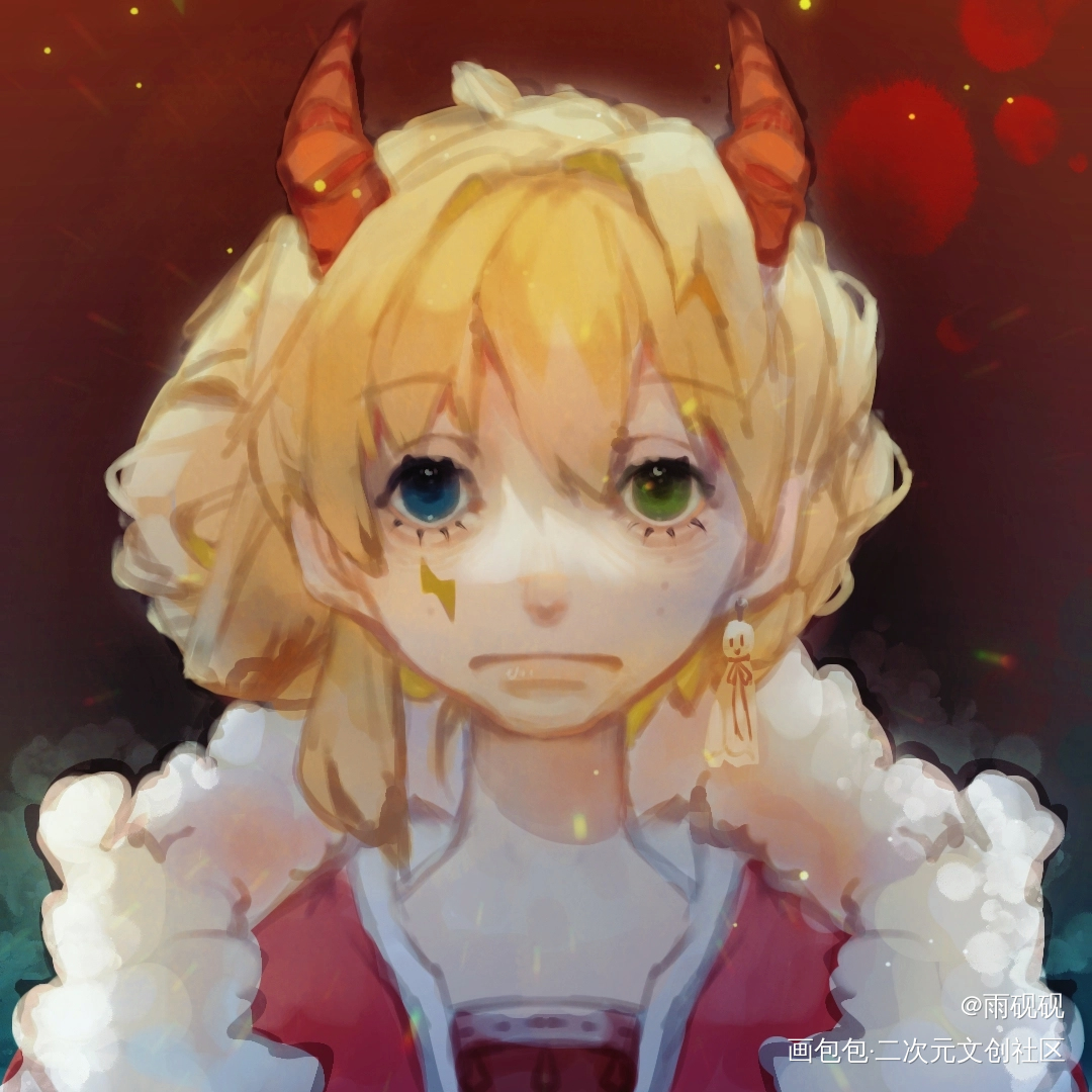 日常拿oc试画风_oc绘画作品