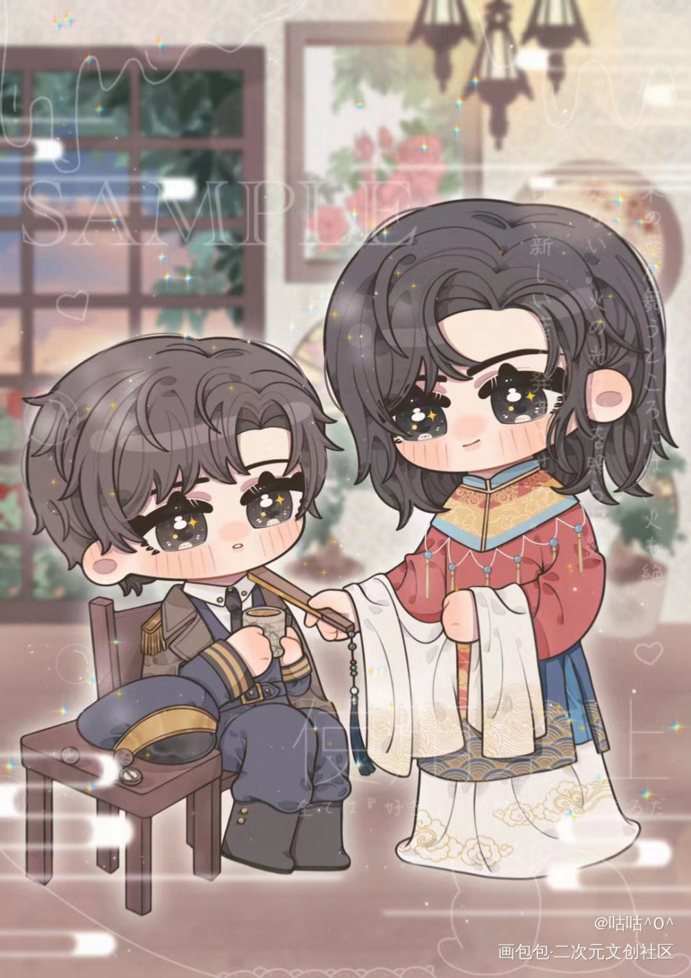 寒故_一醉经年188男团寒故绘画作品
