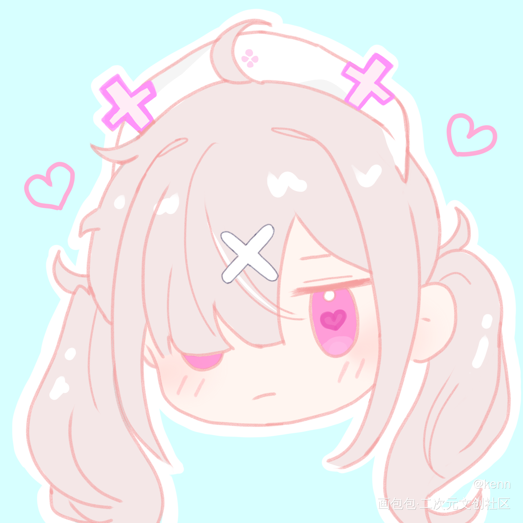 Kana_健屋花那Vtuber绘画作品