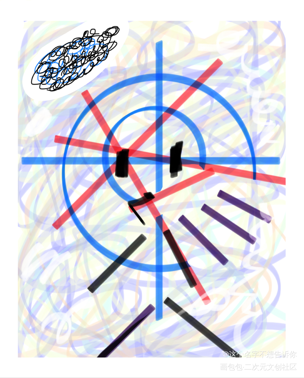 年少轻狂_病案本绘画作品