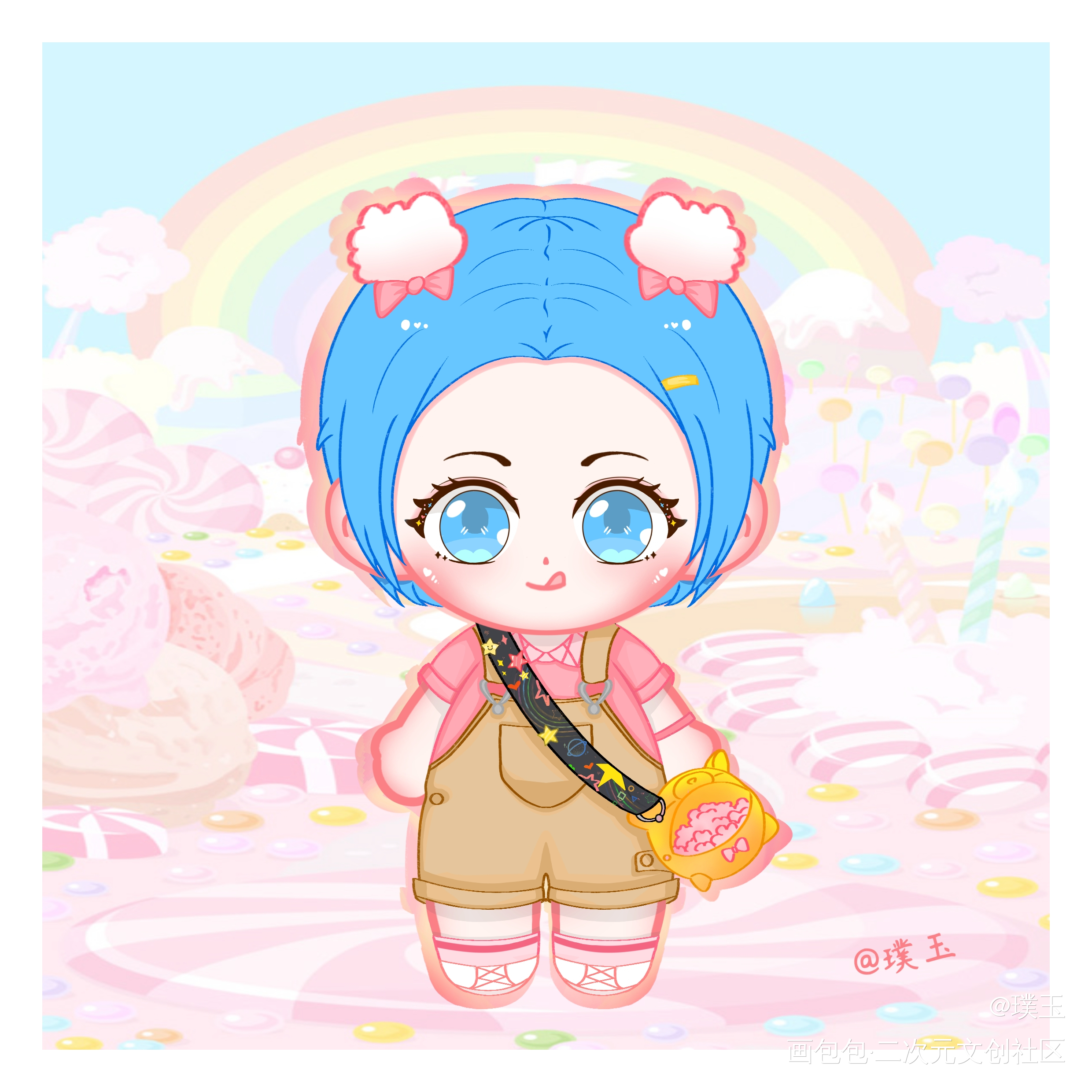 夏日限定-温小辉79_附加遗产188男团温小辉q版我要上首推绘画作品