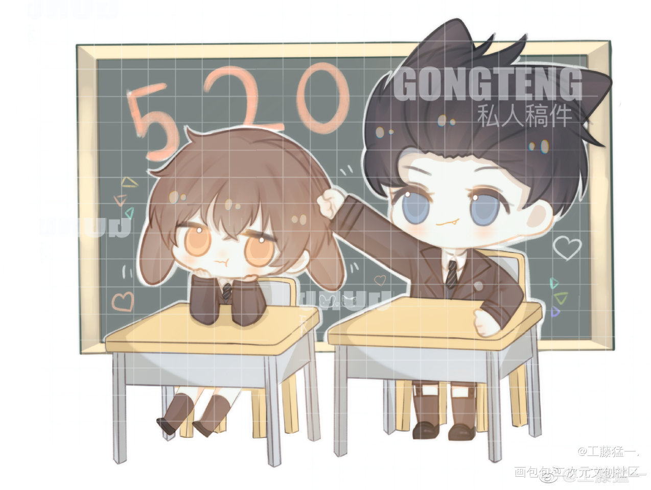 _娘娘腔188男团群秀绘画作品