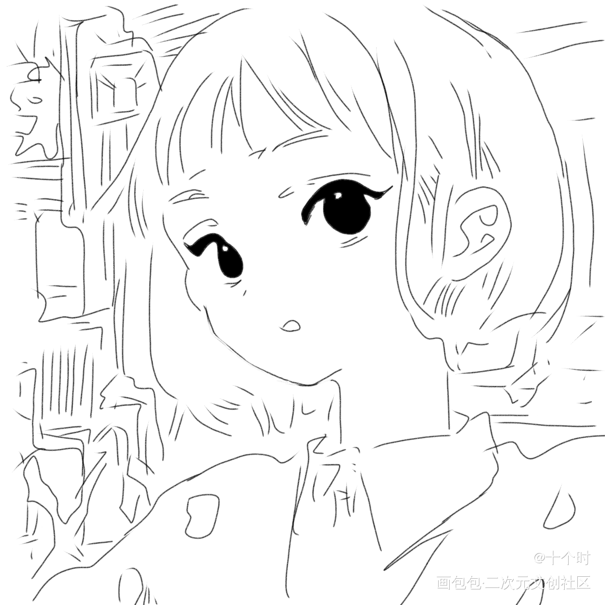 哈哈_铅笔绘画作品
