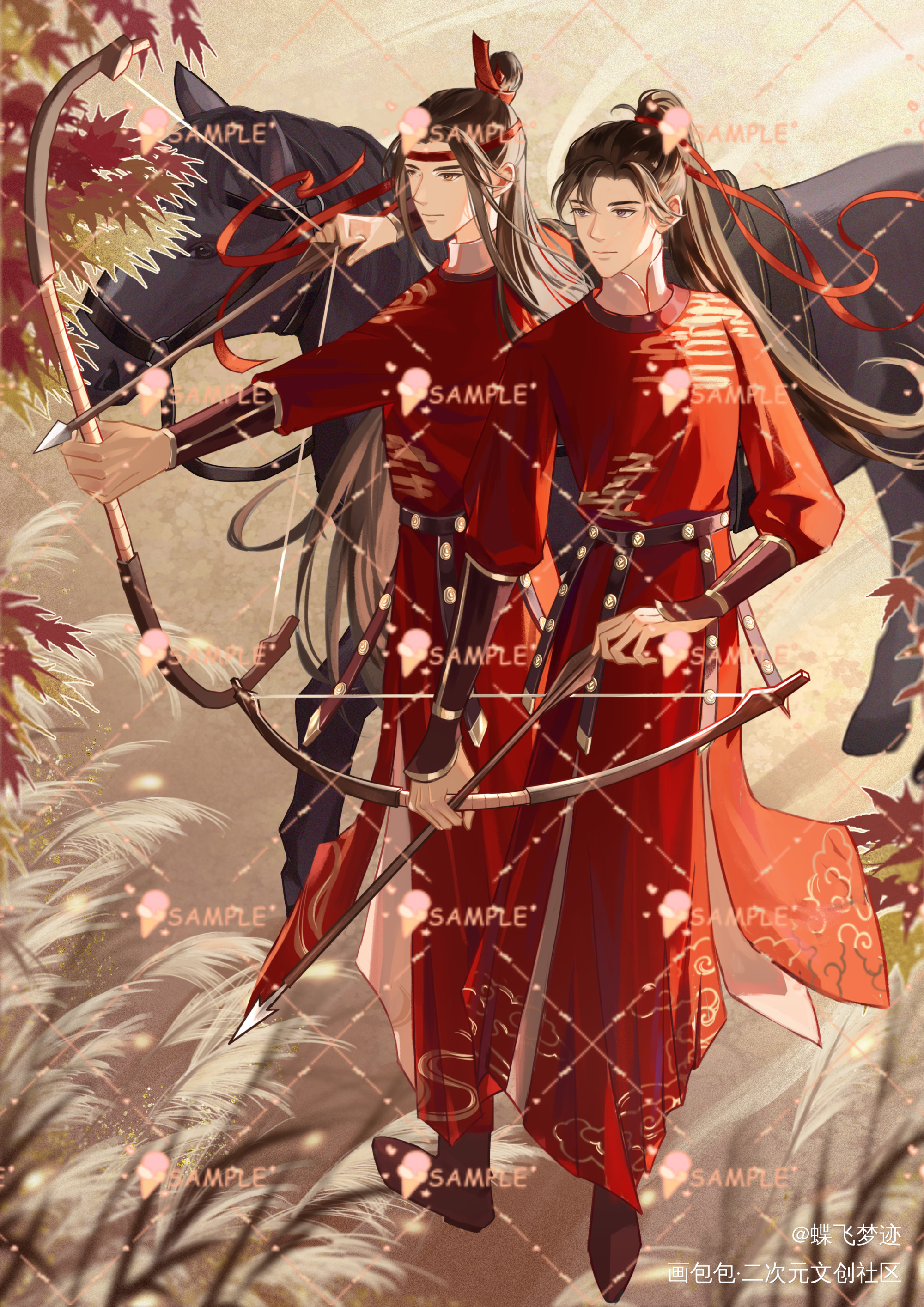 秋猎忘羡_魔道祖师忘羡我要上首推绘画作品